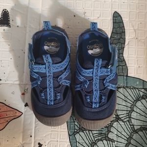 OshKosh Boy's Everyplay Flexible Outsole Bump Toe Sandal Size 9 toddler